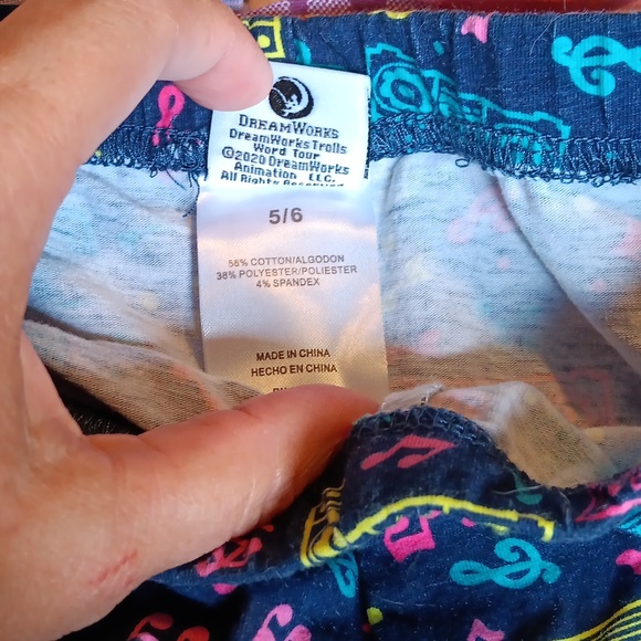 TROLLS WORLD TOUR PANTS - Picture 4 of 4